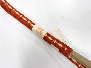 未使用品　正絹　手組帯締め